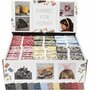 Patchwork Stof – Fat Quarters Katoen – 100% Katoenen Stof – Patchwork Stof Divers Kleur – Oeko-Tex Gecertificeerd – Quilt Stof – Patchwork Stoffen Bundel – Stoffen Set Naaien –  45x55 cm Stof