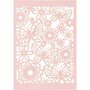 Patroonkarton - Lichtrood - 10,5x15 cm - 200 grams 10 vellen