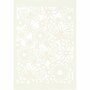 Patroonkarton Off-White - Uitgestanst Knutselkarton - DIY Creatief Karton - Hobby Papier - DIY Knutselen - Stevig Karton - Kwaliteit Tekenpapier - 105x15 cm - 200 gr - 10 Vellen
