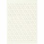 Patroonkarton - Off-White - 10,5x15 cm - 200 grams - Creotime 10 vellen