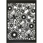 Patroonkarton - Zwart - 10,5x15 cm - 200 grams 10 vellen