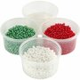 Pearl Clay®, groen, rood, wit, 3x25+38 gr, 1 set