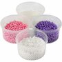 Pearl Clay®, roze, paars, wit, 3x25+38 gr, 1 set