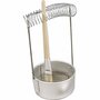 Penseelreiniger - 23x11 cm - 1 Stuk - Aluminium Pot Met Zeef Voor Efficiënt Penselen Reinigen - Ideaal Voor Aquarel, Acryl & Olieverf