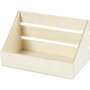 Plank - 7,5x13,3 cm - 1 Stuk - Natuurlijke Massief Houten Plank Voor DIY Knutselprojecten & Creatieve Decoratie