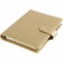 Planner / Bulletjournal - Goud - 19x23,5x4 cm - Luxe Notitieboek Met Ringband & Drukknopsluiting - Inclusief Notitiepagina's & Planner Secties