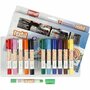 Playcolor Textielverf - Textielverf Stiften - Waxverf Voor Textiel - Kledingverf Stift - Dekkende Textielverf - DIY Textiel Kleurstiften - Stiftvorm Textielverf - L: 14 cm, D: 15 mm - 12 Stuks