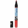 Acrylstift Dieprood - Acrylmarker - Verfstift - Multi Stift - Waterbasis Tekenstift - Stift Steen Papier Canvas Glas Porselein Plastic Hout Karton Metaal - Crimson Red - Lijndikte 1-2mm - Plus Color
