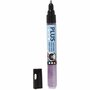Acrylstift Donkerlila - Acrylmarker - Verfstift - Multi Stift - Waterbasis Tekenstift - Stift Steen Papier Canvas Glas Porselein Plastic Hout Karton Metaal - Dark Lilac - Lijndikte 1-2mm - Plus Color