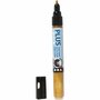Acrylstift Okerbruin - Acrylmarker - Verfstift - Multi Stift - Waterbasis Tekenstift - Stift Steen Papier Canvas Glas Porselein Plastic Hout Karton Metaal - Raw Sienna - Lijndikte 1-2mm - Plus Color