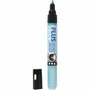 Acrylstift Turquoise - Acrylmarker - Verfstift - Multi Stift - Waterbasis Tekenstift - Stift Steen Papier Canvas Glas Porselein Plastic Hout Karton Metaal - Turquoise - Lijndikte 1-2mm - Plus Color