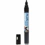 Plus Color Marker, zwart, 5,5 ml, L: 14,5 cm, lijndikte 1-2 mm, 1 stuk