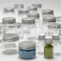 Plastic Potjes Met Schroefdop - Transparant Opbergset - Voor Kralen, Make-up, Specerijen & DIY - Stevig & Herbruikbaar - 13+35+50+100 ml - 80 Stuks