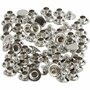 Rivets, zilver, d 7 mm, 50 stuk/ 1 doos