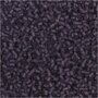 Rocailles 2-cut, frosted lila, d 1,7 mm, afm 15/0 , gatgrootte 0,5 mm, 25 gr/ 1 doos