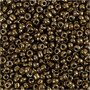 Rocailles, brons, d 3 mm, afm 8/0 , gatgrootte 0,6-1,0 mm, 25 gr/ 1 doos