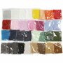 Rocaille Kralen - DIY Glaskralen Mix - Assorti Kleurenset Voor Sieraden, Decoraties & Hobbyprojecten - Premium Ronde Kralen - Verpakking: 32x100gr - Formaten: 6/0+8/0+15/0