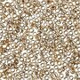 Rocailles, roze goud, d 1,7 mm, afm 15/0 , gatgrootte 0,5-0,8 mm, 25 gr/ 1 doos