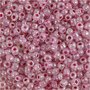 Rocailles, roze, d 3 mm, afm 8/0 , gatgrootte 0,6-1,0 mm, 25 gr