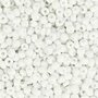 Rocailles - Witte Seed Beads - Kleine Glaskralen Voor Sieraden Maken & DIY Weefkralen Projecten - Witte Mini Kraaltjes - Hoogwaardige Kwaliteit - Afmeting 8/0 - Diameter 3 mm - Gatgrootte 0,6-1,0 mm -