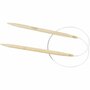 Rond Breinaalden - Flexibele Bamboe Breinaalden - Handwerkgereedschap Voor Breien Van Sjaals & Truien - DIY Breiset - Dikte 7 mm - Lengte 60 cm - Set van 1 Paar