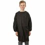 Schildersjas 7-12 Jaar - DIY Schilder Bescherming - Kinderen Zwarte Schildersjas - L 81cm - 1 Stuk