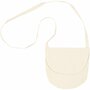 Schoudertas - Natuurlijke Katoenen Tas - DIY Projecten - Ideaal Voor Versieren - Bedrukbare Tas - Creatieve Stoffen - DIY Mode - Formaat 15x14 cm - Gewicht 110gr - 1 Stuk