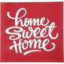 Screen stencil, home sweet home, 20x22 cm, 1 vel