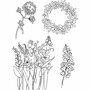 Silicone Stempels Lente - Clear Stamps - Scrapbooking Stempels - DIY Stempelset - Hobby Stempels - Kaarten Maken Stempels - Transparante Stempelset - 11x15,5 cm - 1 Vel