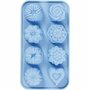 Silicone vormen, cakejes, gatgrootte 40x45 mm, 25 ml, 1 stuk