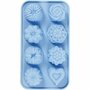 Silicone vormen, cakejes, gatgrootte 40x45 mm, 25 ml, 1 stuk