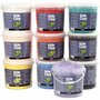 Silk Clay® Zelfhardende Boetseerklei - Kleuren Assorti - 10x650g - Zachte, Buigzame en Lichtgewicht Klei voor Creatieve Projecten
