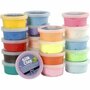 Silk Clay - Zelfhardende Klei - Diverse Kleuren - Spelen, Kleien - 40gr - Silk Clay - 20 stuks