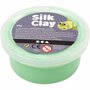 Silk Clay - Zelfhardende Klei - Lichtgroen - Spelen, Kleien - 40gr - Silk Clay - 1 stuk