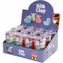 Silk Clay®, neon kleuren, standaardkleuren, 12 set/ 1 doos
