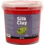 Silk Clay - Zelfhardende Klei - Rood - Spelen, Kleien - 650gr - Silk Clay - 1 stuk