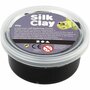 Silk Clay - Zelfhardende Klei - Zwart - Spelen, Kleien - 40gr - Silk Clay - 1 stuk