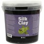 Silk Clay - Zwart - Zelfhardende Boetseerklei - Voor Creatieve DIY Projecten - Gewicht: 650gr - Silk Clay - 1 Stuk - Hobby Klei - Knutselmateriaal - Modelleerklei