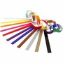 Papieren Knutselstroken - Diverse Kleuren - Ideaal Voor Feestdecoratie & DIY Creaties - Glanzend Papier - 16 cm x 15 mm - 2400 Stuks