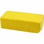 Soft Clay - Niet Drogend - Geel - DIY, Kleien - 13x6x4cm - 500gr - Soft Clay - 1 stuk