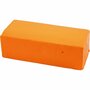 Soft Clay - Niet Drogend - Neon Oranje - DIY, Kleien - 13x6x4cm - 500gr - Soft Clay - 1 stuk
