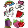 Soft Stickers - Keep on - 12,2x17,75 cm