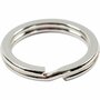 Verzilverde Splitringen - Stevige Metalen Ringen Voor Sieraden Maken & DIY Accessoires - Hoogwaardige Kwaliteit - Perfect Voor Sleutelhangers & Bedels - Ø15 mm - Set Van 15 Stuks
