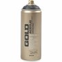 Spray Verf - Zwart - Hoogwaardige Spuitverf - Professionele Montana GOLD - 400ml - Diverse Oppervlakken - Hoge Pigmentatie - Kleurvaste Kunstenaarskwaliteit - Zijdeachtige Afwerking