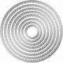 Stans- en Embossingsmallen - Cirkels Voor DIY Knutselen - Creatieve Stansvormen - Decoratiemallen Voor Hobby - Diameter 1,5-7cm - 1 Stuk