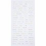 Stickers Baby - Zelfklevende-Stickers - 12x23 cm - 2x84 Stuks - DIY-Decoratie - Feest & Scrapbooking
