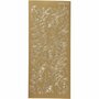 Stickers - goud - bladeren - 10x23 cm