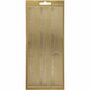 Stickers Goud - Randen Decoratie Stickers - Zelfklevende Foliestickers - Gouden Stickervellen Voor Kaarten Maken - DIY Scrapbooking - 10x23 cm