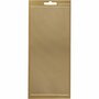 Stickers Goud - Luxe Zelfklevende Randen Stickers - Gouden Stickervellen - DIY Knutselen - Kaarten Maken - Scrapbooking & Versiering - 10x23 cm - 1 Vel
