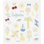 Stickers Zomervakantie - Zelfklevende Plakstickers - DIY Creatieve Versiering & Scrapbooking - 15x16,5 cm